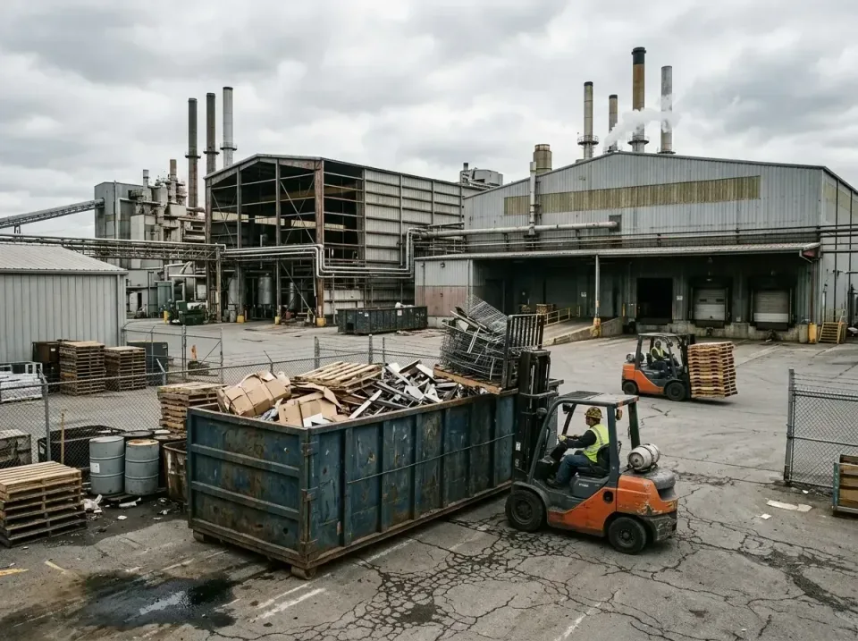 industrial-factory-scrap-conta-003 — frequently asked questions, Cheap Roll-off Dumpster Rentals in Fraser, MI